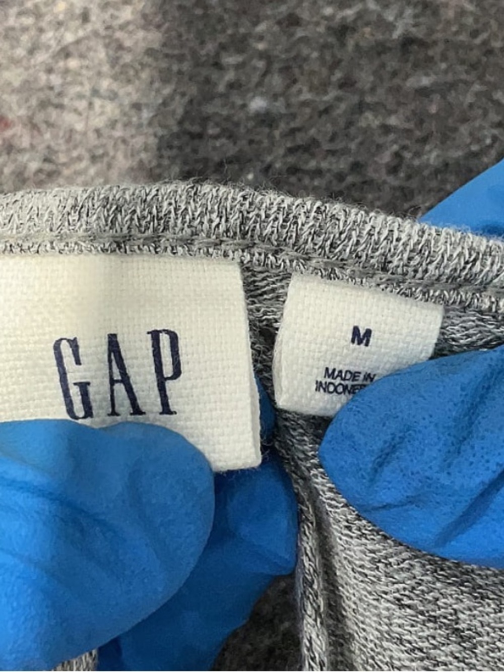 GAP Women's Light Grey Boatneck Long-Sleeve Top - Picture 6 of 9